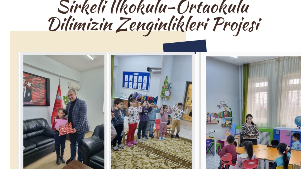 Okulumuzda Dilimizin Zenginlikleri Porojesi Kapsamında yapılan Çalışmalar (Aralık Ayı)